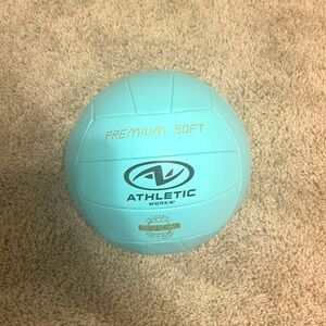 A blue volleyball good